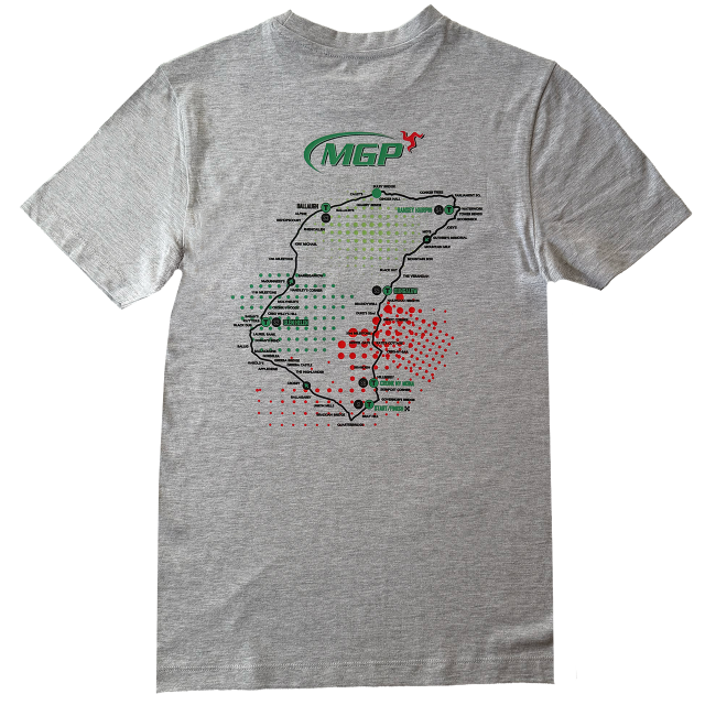 2026 - MGP BIKE RECORDS LINE - GREY T-SHIRT 26MGP H06G