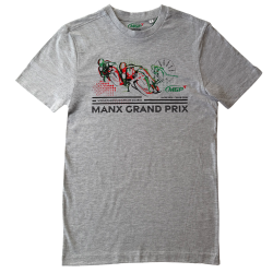 2026 - MGP BIKE RECORDS LINE - GREY T-SHIRT 26MGP H06G