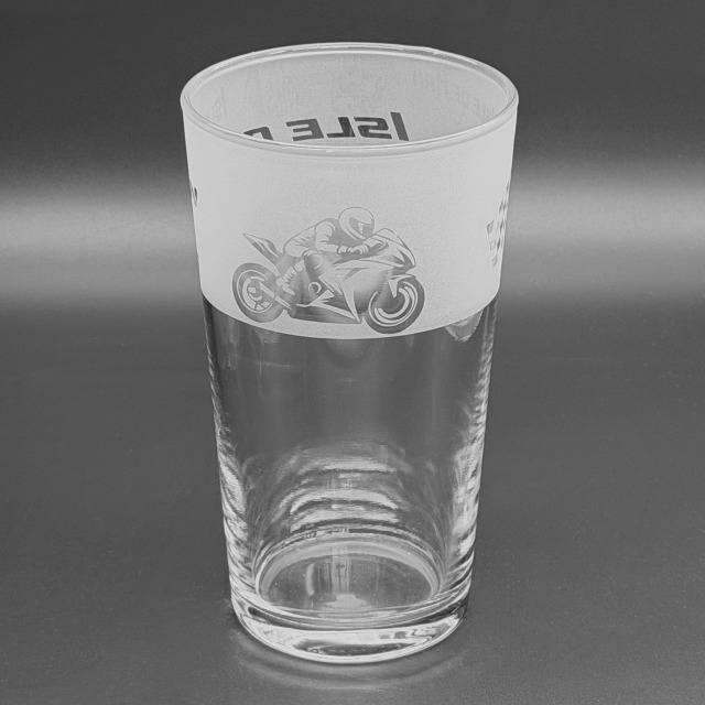 GLASS - RACING PINT GLASS MG 604