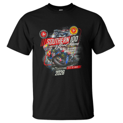 2026 SOUTHERN 100 - BLACK T-SHIRT 26 S100B