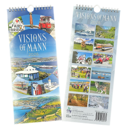 2026- Visions of Mann - Slim Calendar MG 387