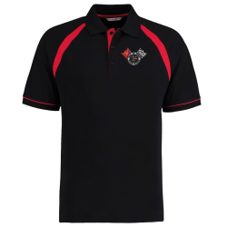 BLACK/RED X-FLAGS POLO 26 XF-P-BR