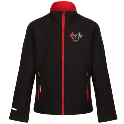 BLACK X-FLAGS KIDS SOFTSHELL 26 XF-KSS
