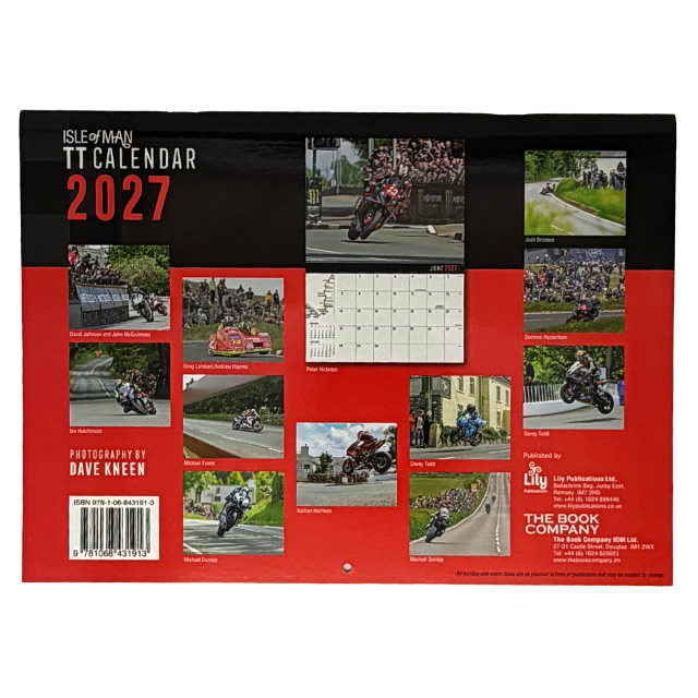 2027 TT DELUXE WALL CALENDAR  MG 394