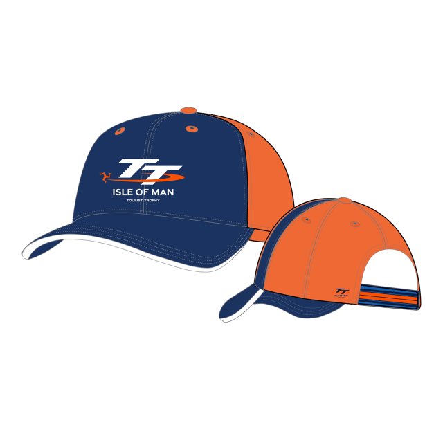 285 NAVY/ORANGE - TT BASEBALL CAP