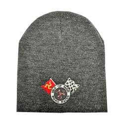 CROSS FLAGS CHARCOAL BEANIE MG 521