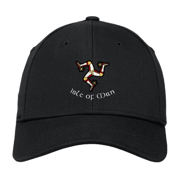 MANX 3LEGS-CHARCOAL BASEBALL CAP MG 347