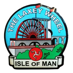 PIN BADGE - LAXEY WHEEL   MG 394