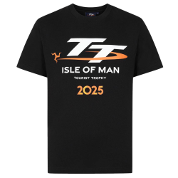 BLACK LOGO GRAPHIC DATED TEE - 473 B 