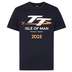 NAVY LOGO GRAPHIC DATED TEE - 473 N