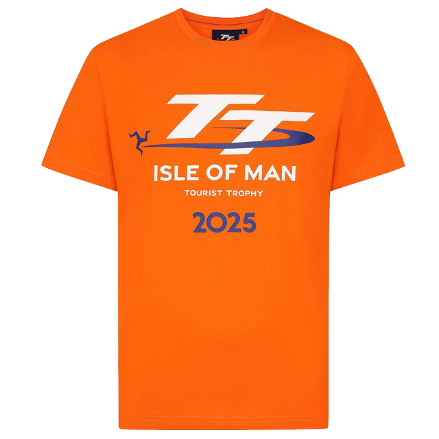 ORANGE LOGO GRAPHIC DATED TEE - 473 O 