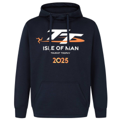 NAVY LOGO HOODIE 476H N