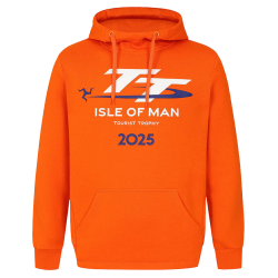 ORANGE LOGO HOODIE 476H O