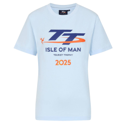 LIGHT BLUE LADIES TEE - 477L LB