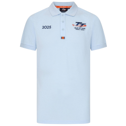 LIGHT BLUE LOGO POLO 481P LB