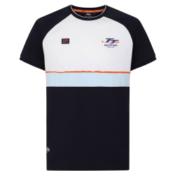NAVY/WHITE TT PANEL TEE - 483 NW