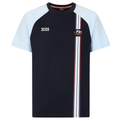 NAVY/SKY TT LHB STRIPE TEE - 487 NS