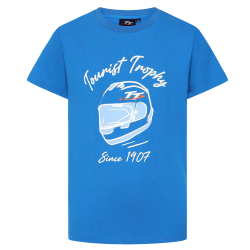 BRIGHT BLUE KIDS HELMET TEE - 490K BB