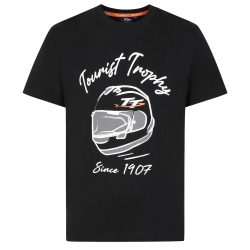 BLACK HELMET TEE - 490 B