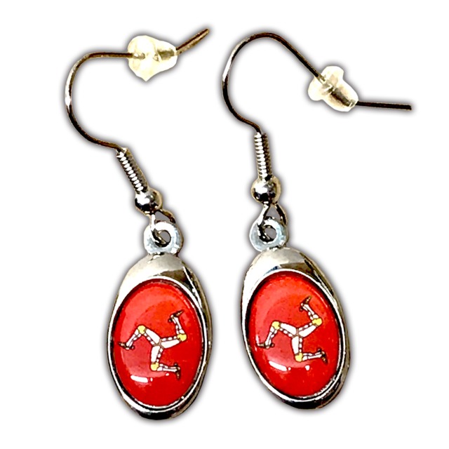 RED- 3 LEGS EARRINGS MG 511