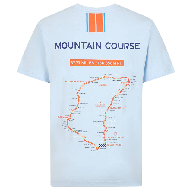 LIGHT BLUE STRIPE TEE - 513 LB
