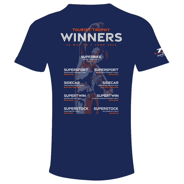 TT Races 2025 Winners T-shirt - 514T