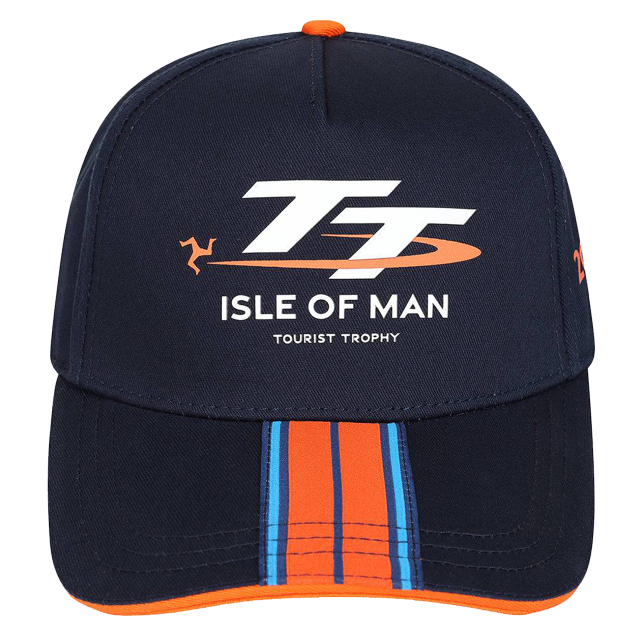 TT LOGO NAVY/ORANGE BASEBALL CAP 524