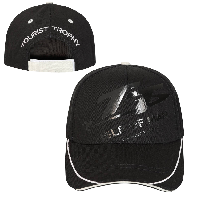 TT LOGO BLACK BASEBALL CAP 525