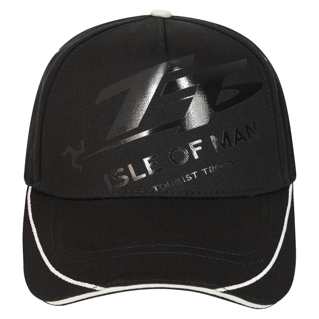 TT LOGO BLACK BASEBALL CAP 525