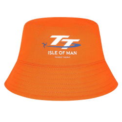 ORANGE/NAVY REVERSIBLE  KIDS BUCKET CAP 528K