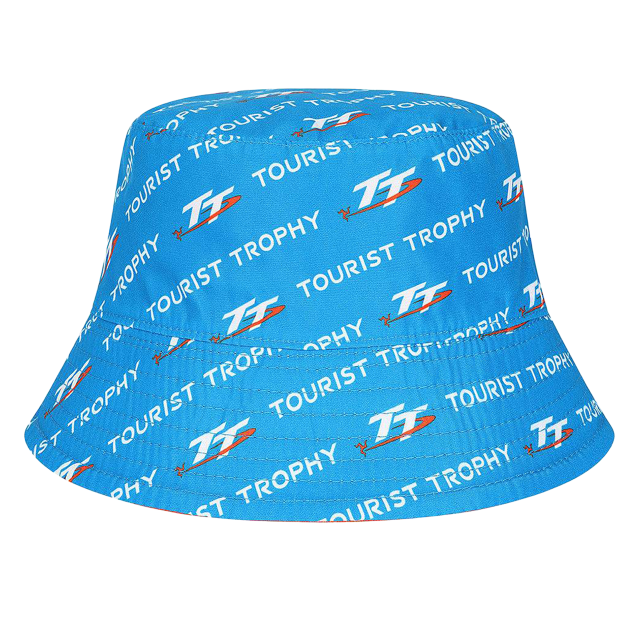 ORANGE/NAVY REVERSIBLE  KIDS BUCKET CAP 528K
