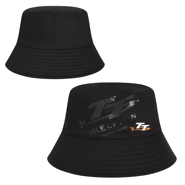 BLACK SELF COLOUR BUCKET CAP 529
