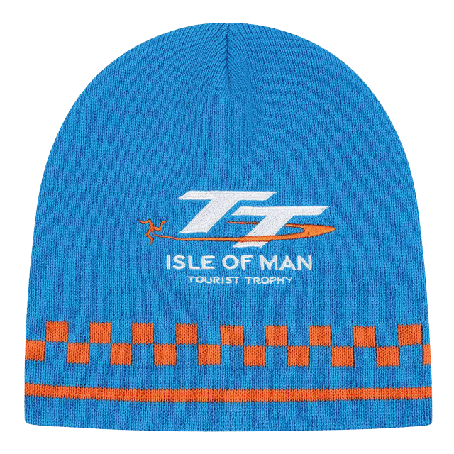 BRIGHT BLUE KIDS CHECK BEANIE 536K