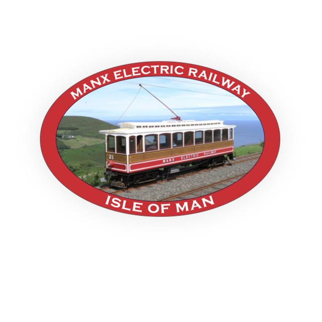 MANX ELECTRIC RAILWAY PIN BADGE MG 584