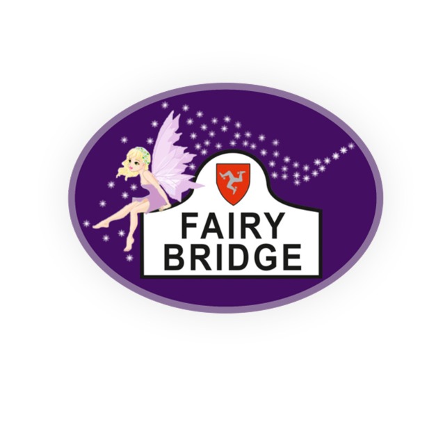 MANX - FAIRY BRIDGE PIN BADGE MG 585