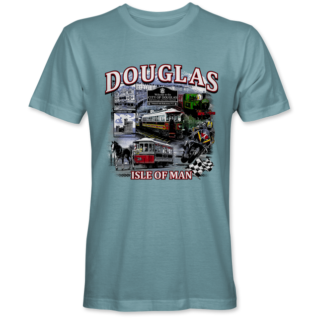 DOUGLAS - SEAFOAM - T-SHIRT ATS 76