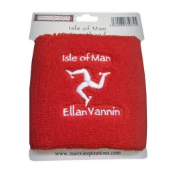 SWEAT BAND - 3 LEGS OF MAN RED MG 146