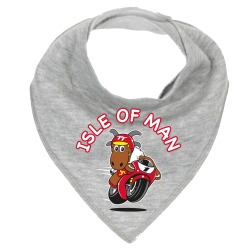 BABY BIB GREY NECK CHIEF 20ZBIB