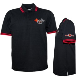 BLACK/RED RACING XF POLO 23CFBR