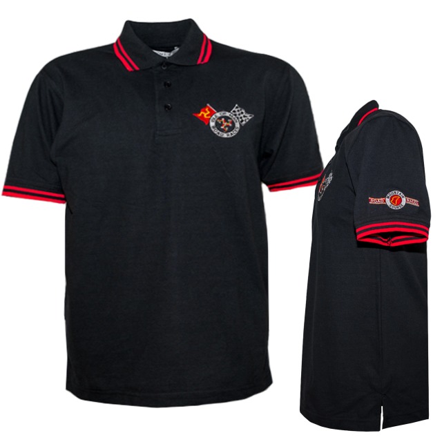 BLACK/RED RACING XF POLO 23CFBR