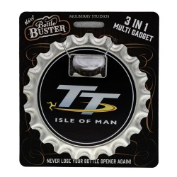 BOTTLE BUSTER WITH  TT LOGO MAGNET MG 183