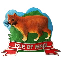 FRIDGE MAGNET - MANX CAT - RESIN MG 147