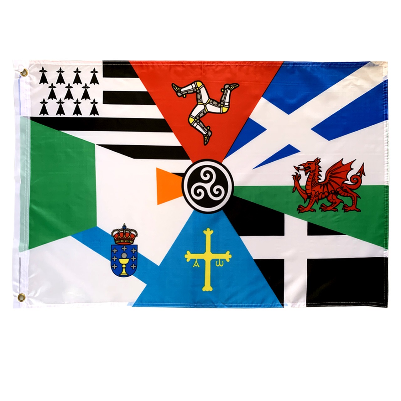CELTIC IRISH JERSEY FLAG MINT #1718
