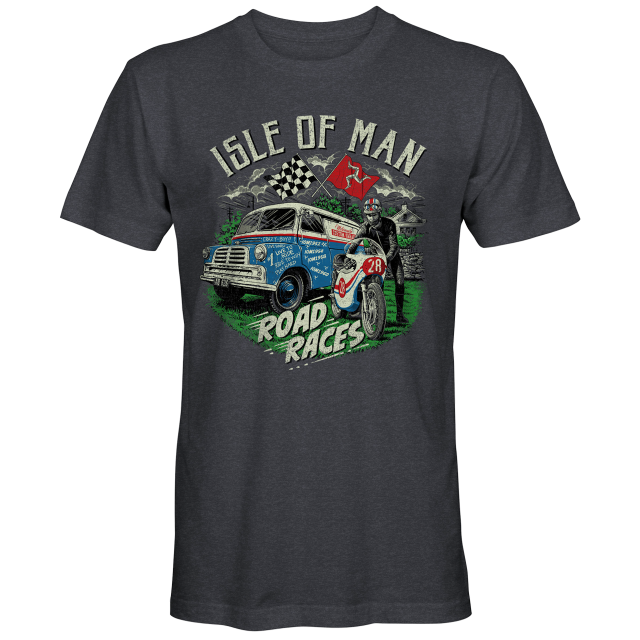CLASSIC VAN - DARK HEATHER T-SHIRT 25ATS9