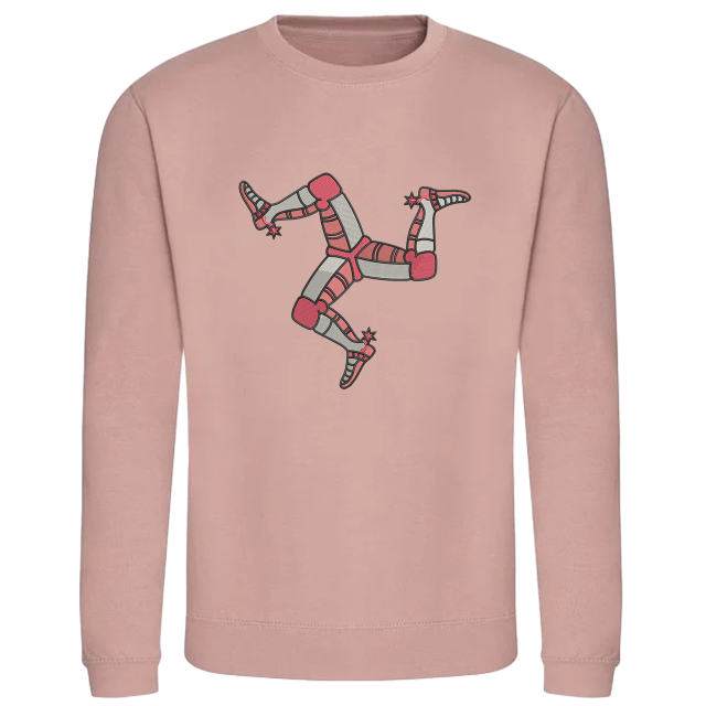 DUSTY PINK SWEATSHIRT - 25 EMB 6
