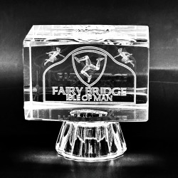 FAIRY BRIDGE SIGN GLASS ORNAMENT MG 551