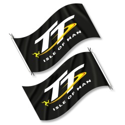 TT DOUBLE SIDED BLACK FLAG 19FLAG2