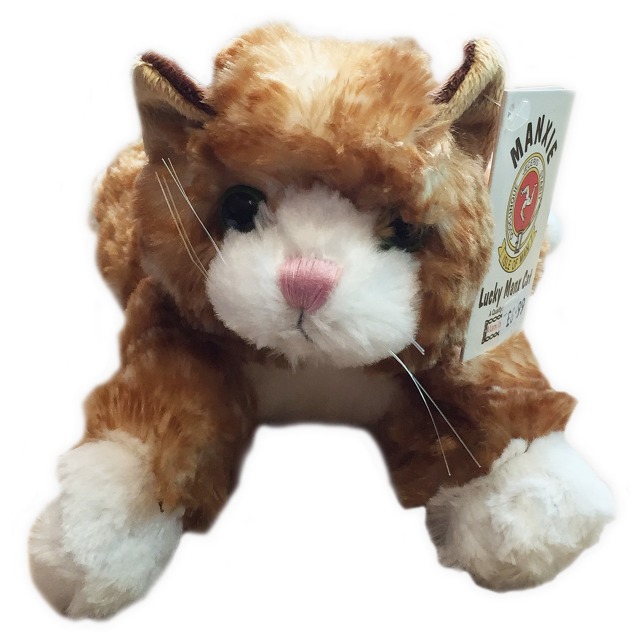 MANX CAT SOFT TOY TABBY MG 641