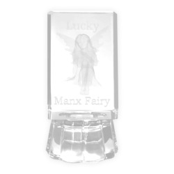 MANX FAIRY GLASS ORNAMENT MG 698