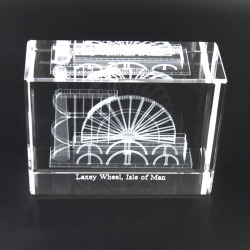 CRYSTAL BLOCK - LAXEY WHEEL  MG 121